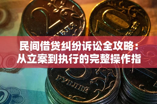 武汉民间借贷纠纷诉讼全攻略：从立案到执行的完整操作指南