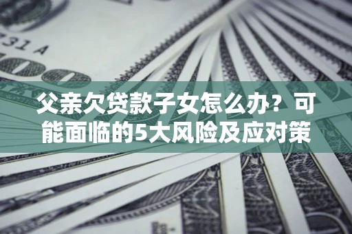 武汉父亲欠贷款子女怎么办?可能面临的5大风险及应对策略 武汉父亲欠贷款子女怎么办?可能面临的5大风险及应对策略