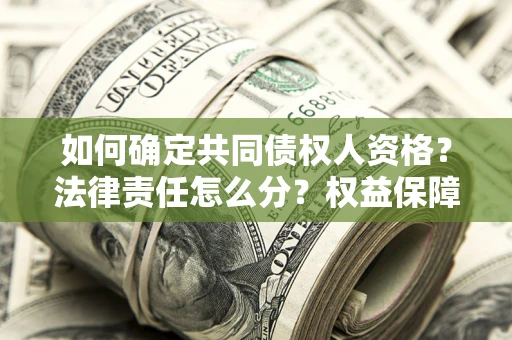 武汉如何确定共同债权人资格？法律责任怎么分？权益保障技巧揭秘！