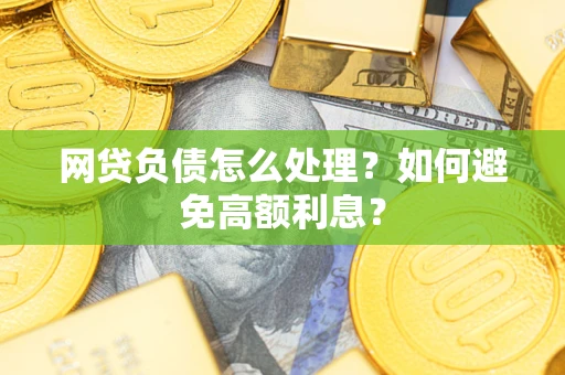 武汉网贷负债怎么处理？如何避免高额利息？