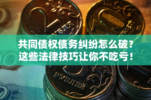 武汉共同债权债务纠纷怎么破？这些法律技巧让你不吃亏！