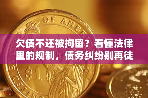 武汉欠债不还被拘留？看懂法律里的规制，债务纠纷别再徒劳奔波