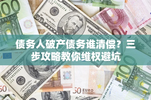 武汉债务人破产债务谁清偿？三步攻略教你维权避坑